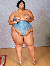 Huge black SuperBBW...
