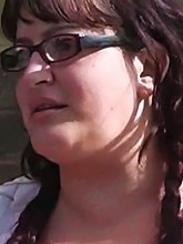 Fat tourist girl got...